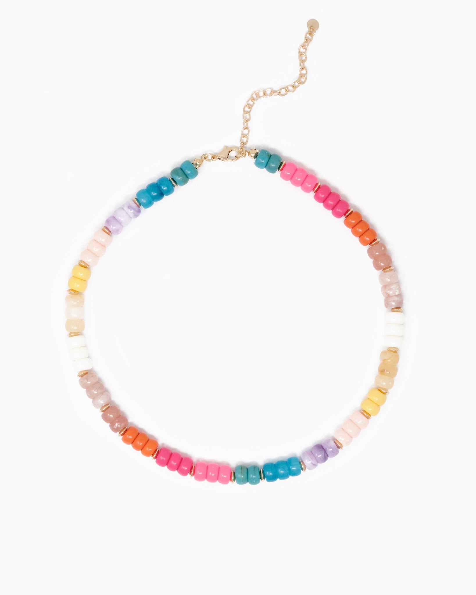Multi-Color Beaded Necklace – Multi