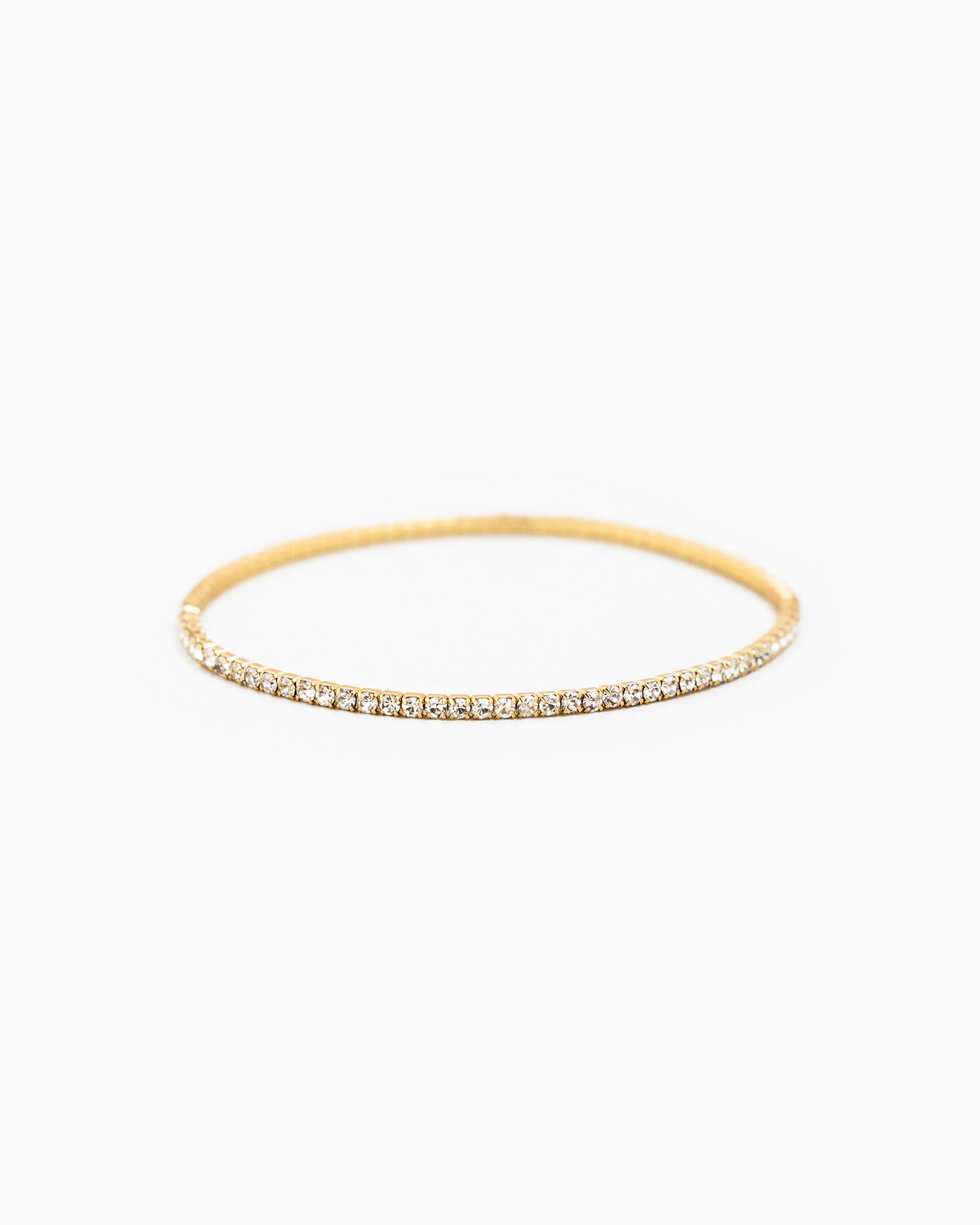 Unique Gold Ball Bead and Pearl Stretch Bracelet Set of 5