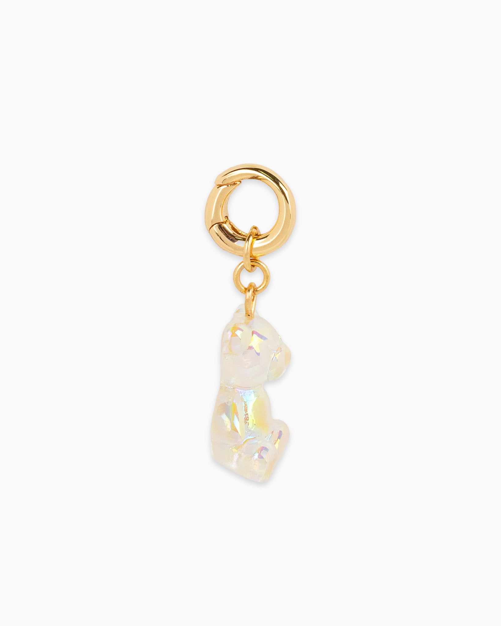 Transparent Resin Gummy Bear Charm