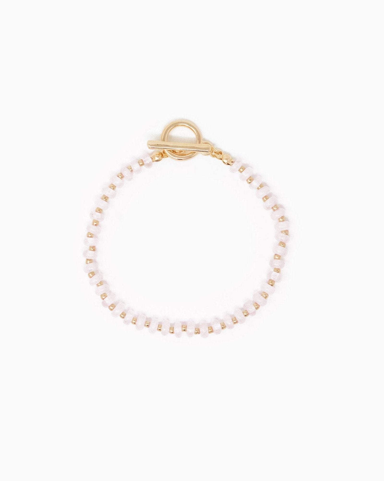 Natural Stone Toggle Bracelet