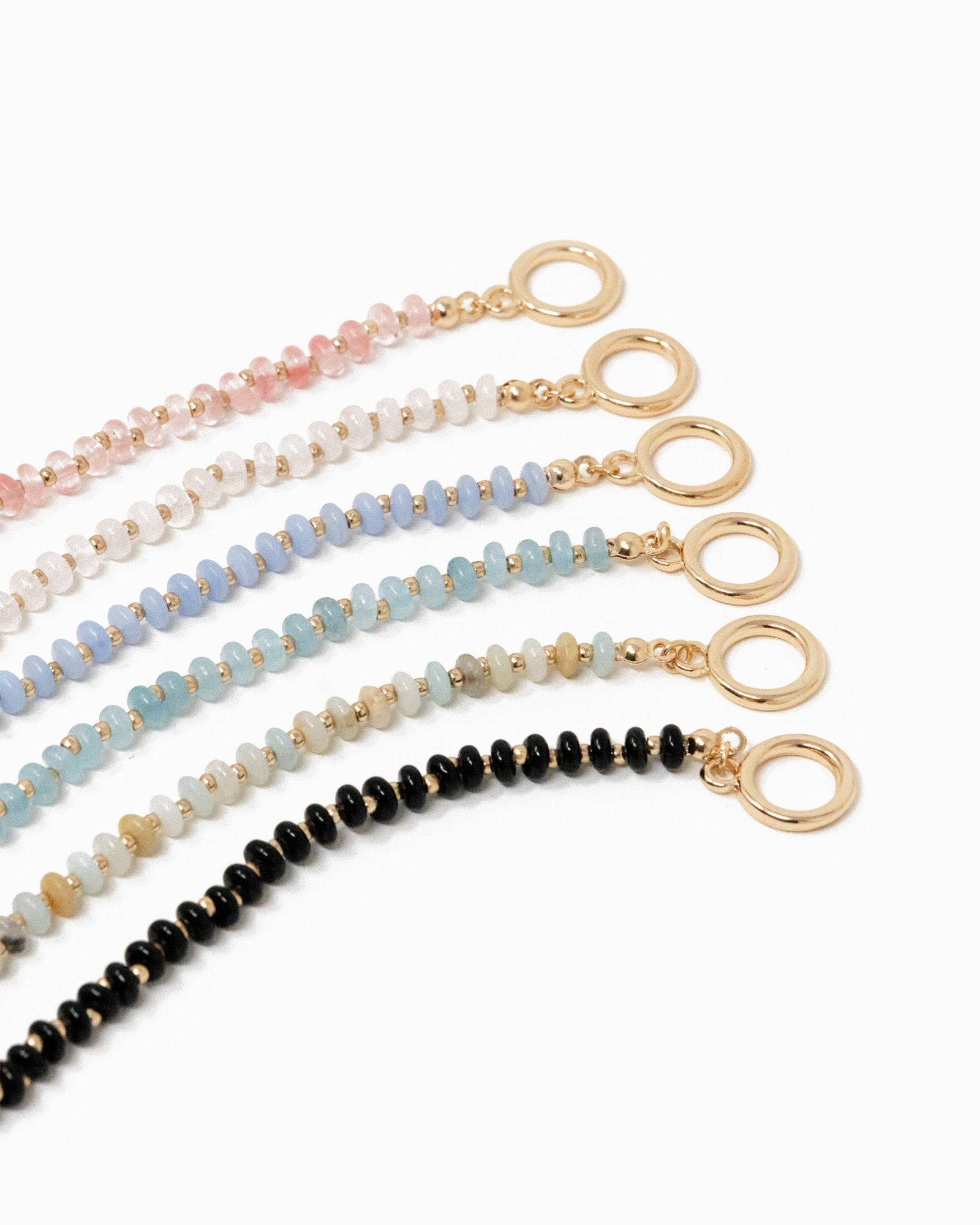 Natural Stone Toggle Bracelet