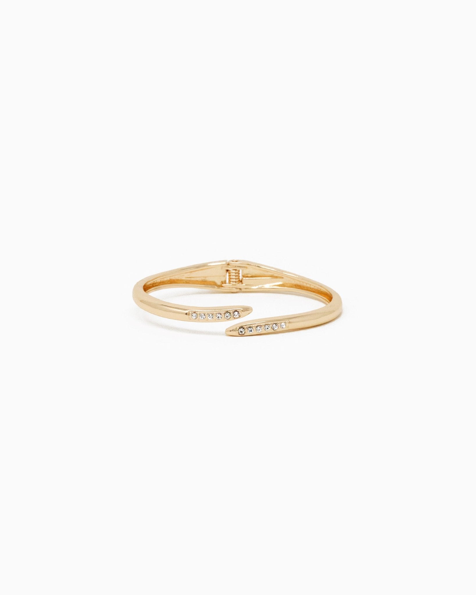 Twist Hinge Bracelet – Gold
