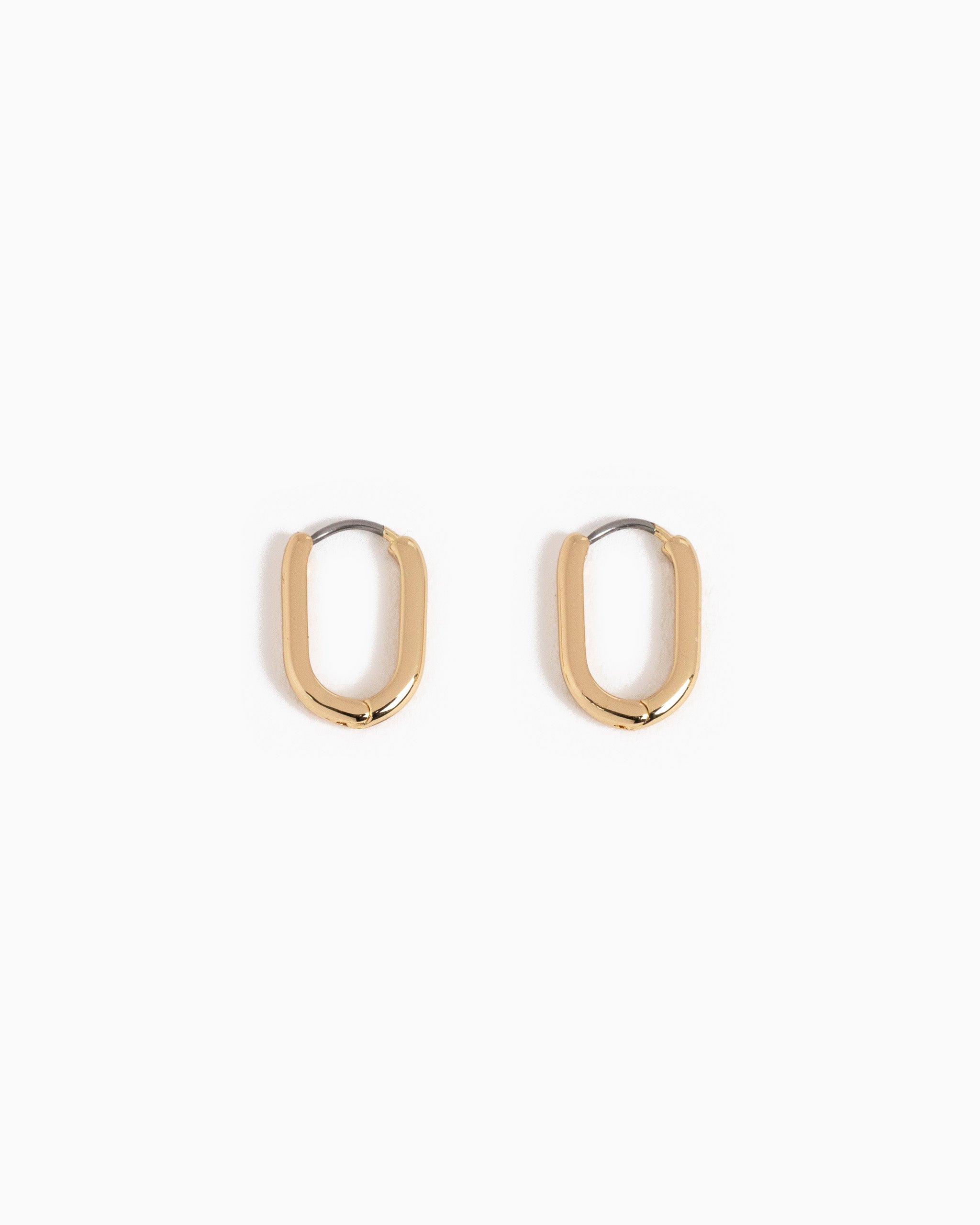 U-Shaped Hoop Earring Set, Set of 3