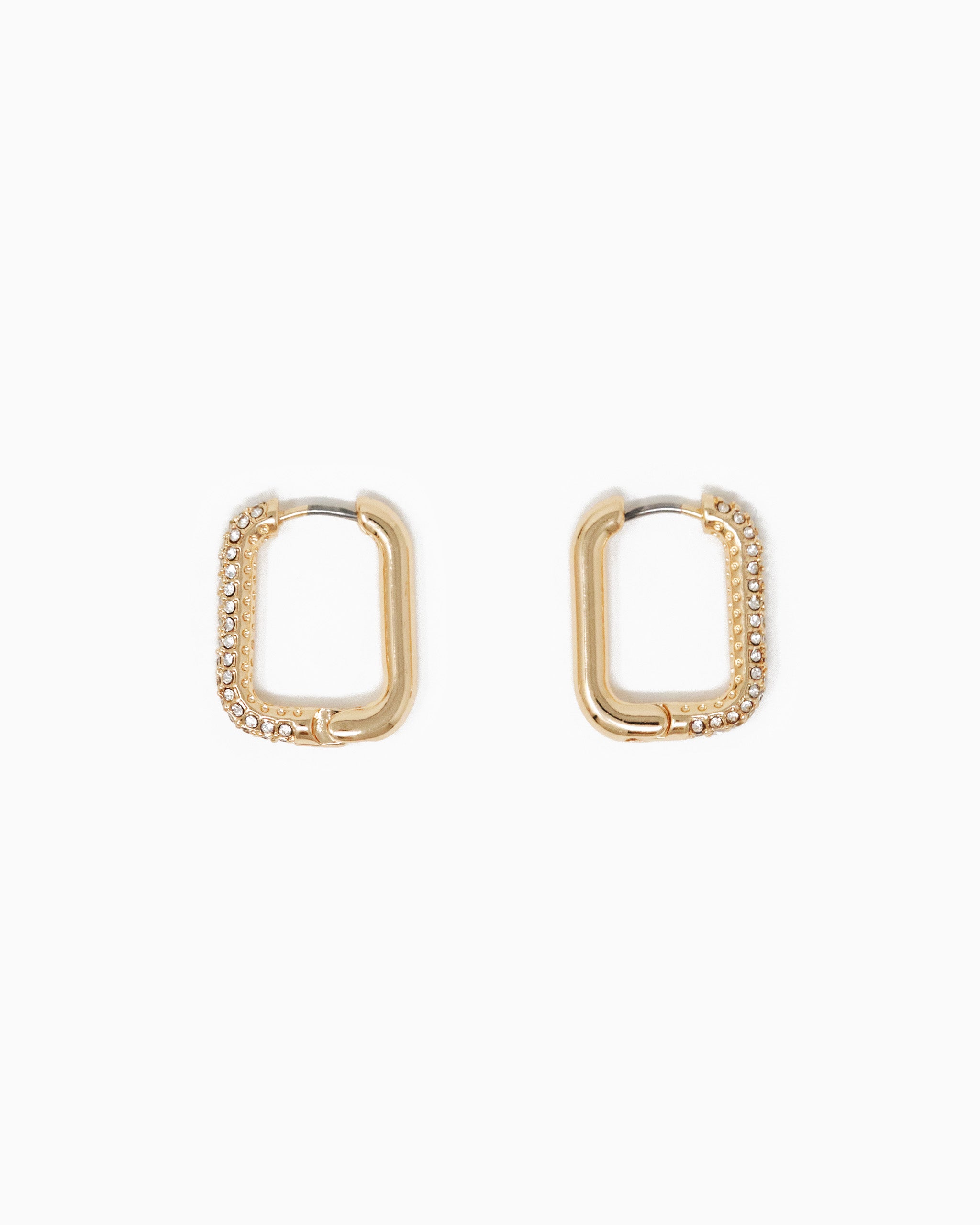 Oval U-Hoop Earring Set, Set of 3