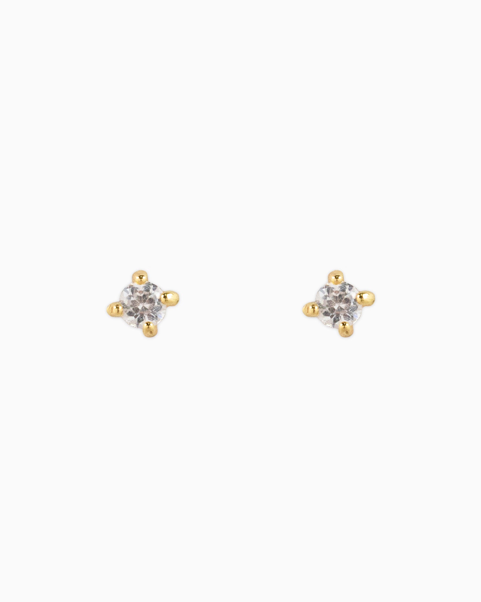 Dainty Diamond CZ Ribbon Pearl Variety Earring Set, Set of 3