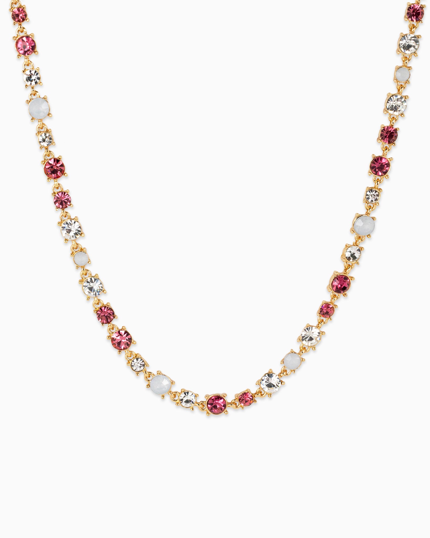 Multicolor All-Around Stone Necklace