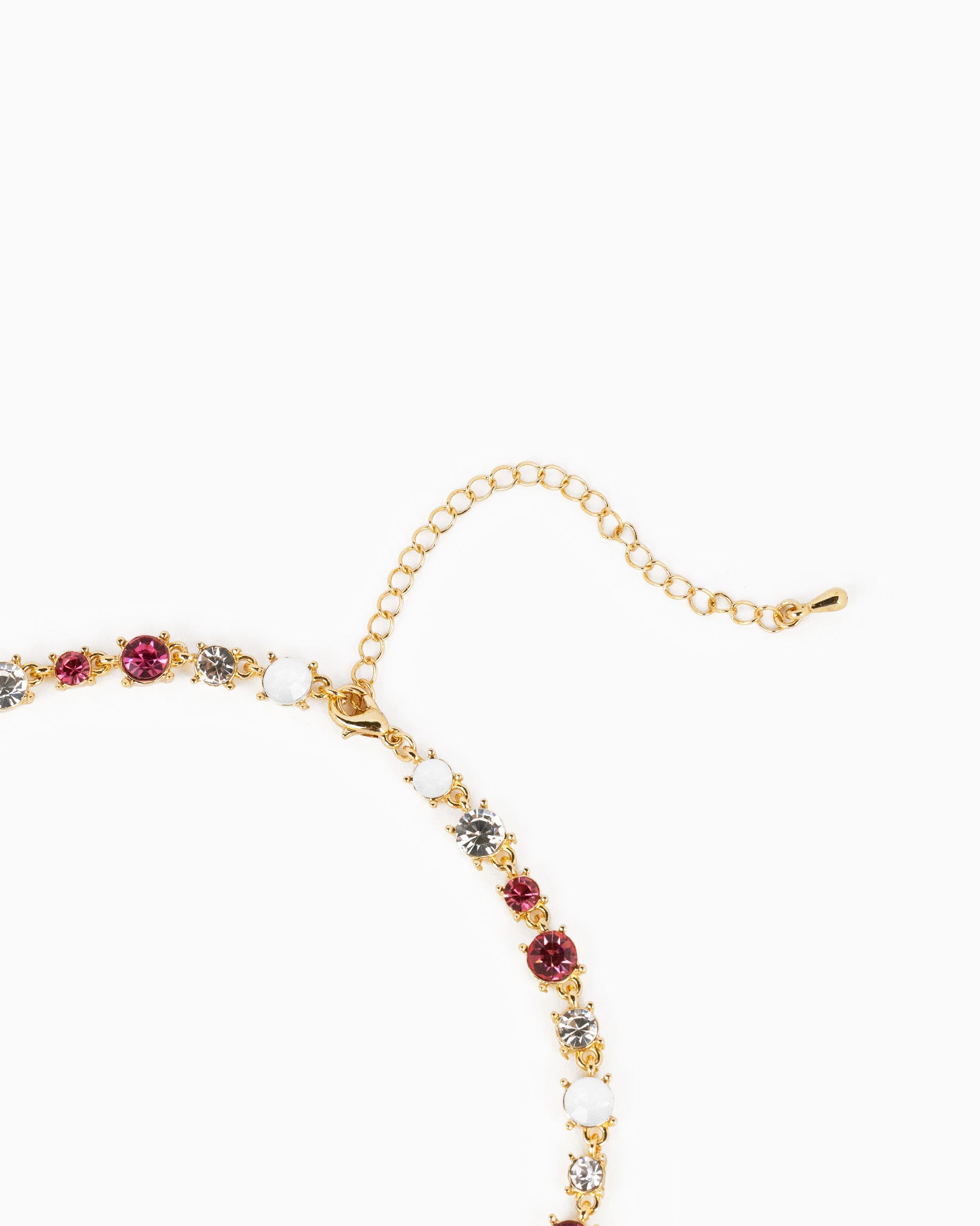 Multicolor All-Around Stone Necklace