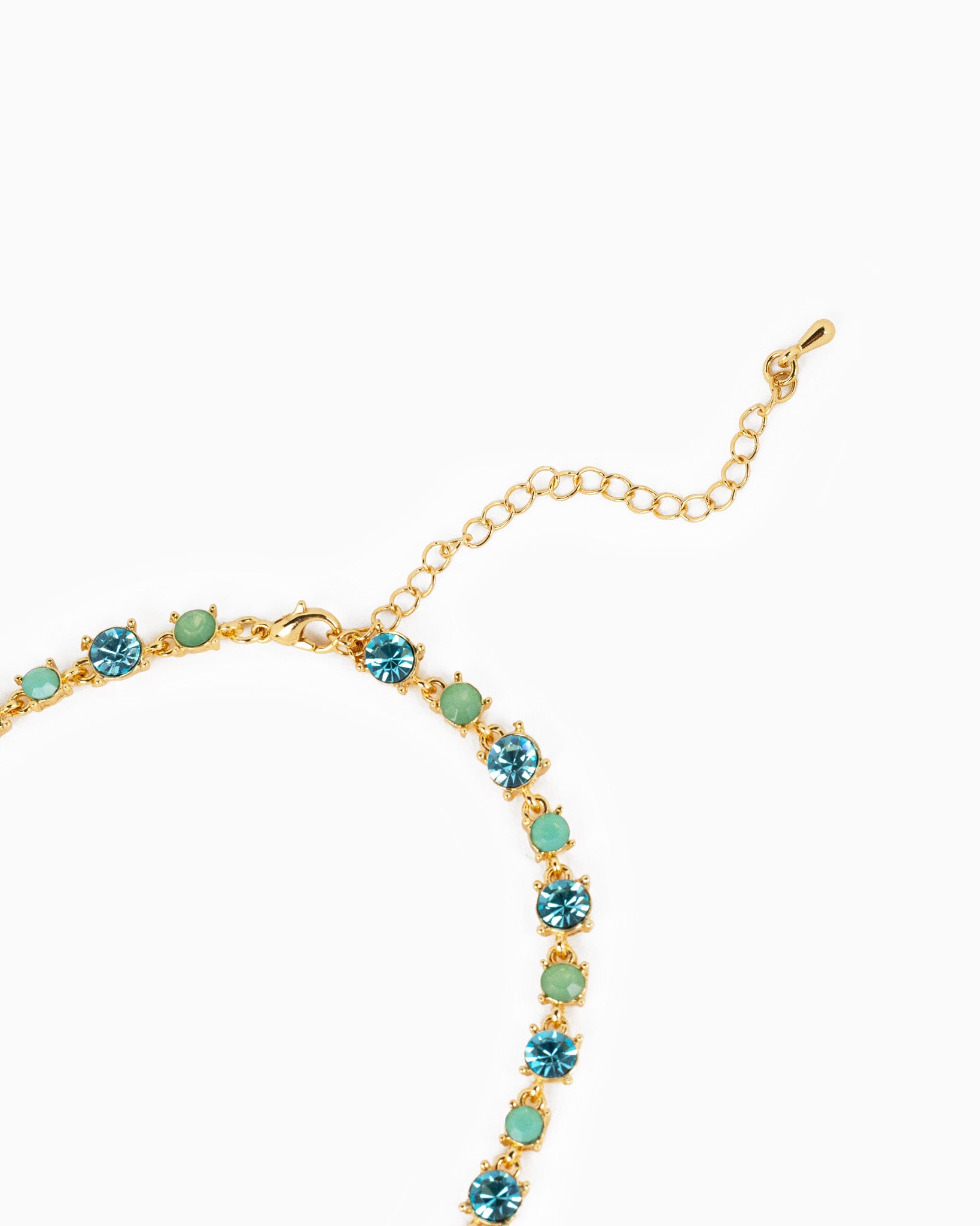 Multicolor All-Around Stone Necklace