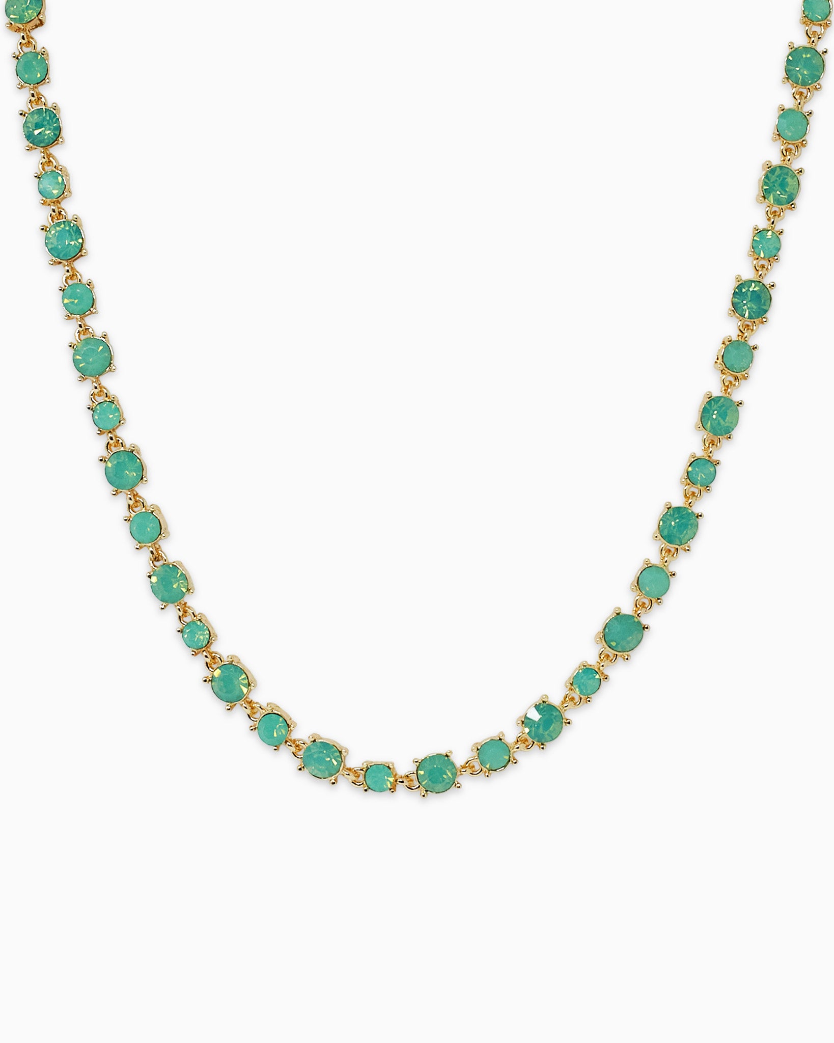 Multicolor All-Around Stone Necklace