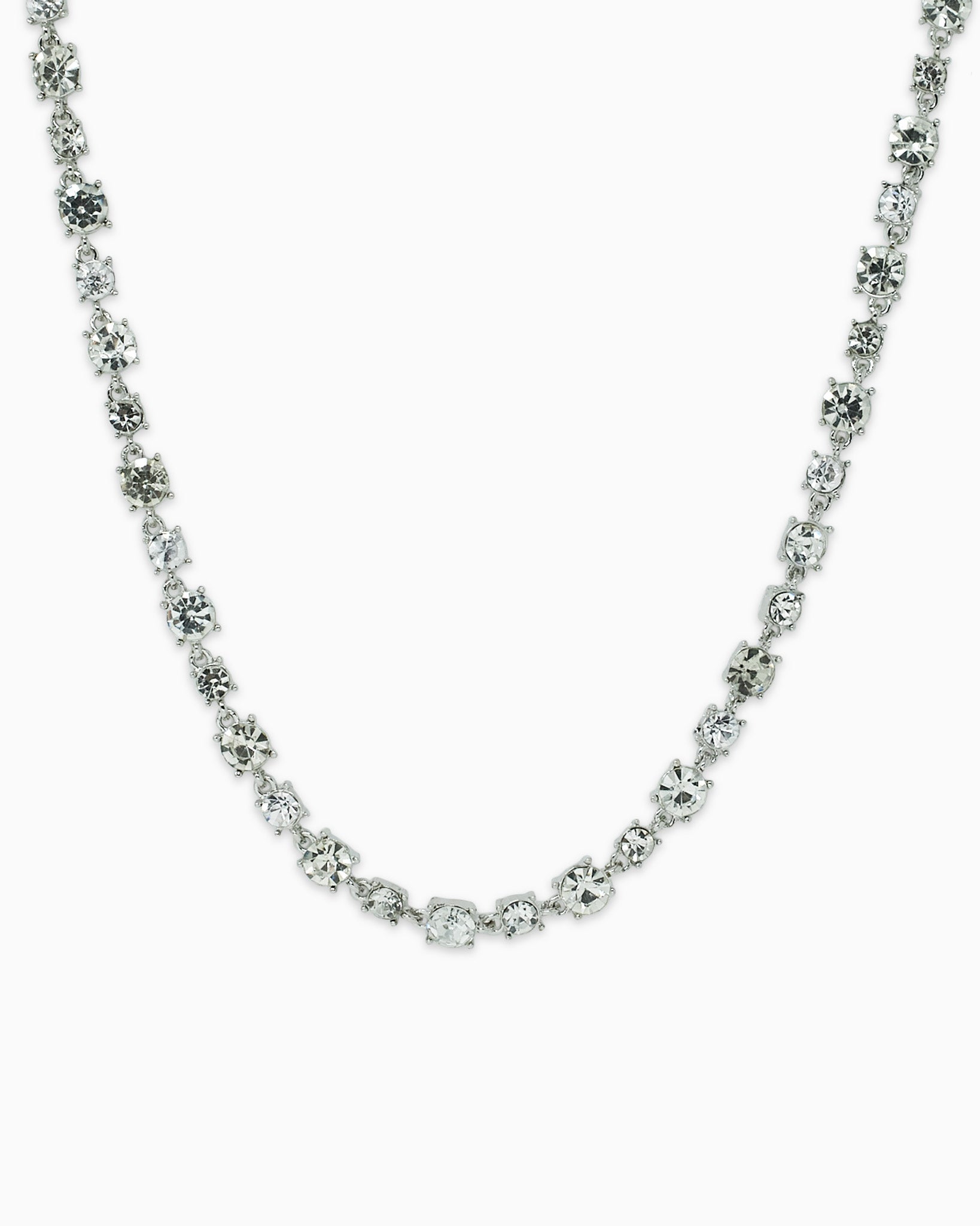 Multicolor All-Around Stone Necklace-7