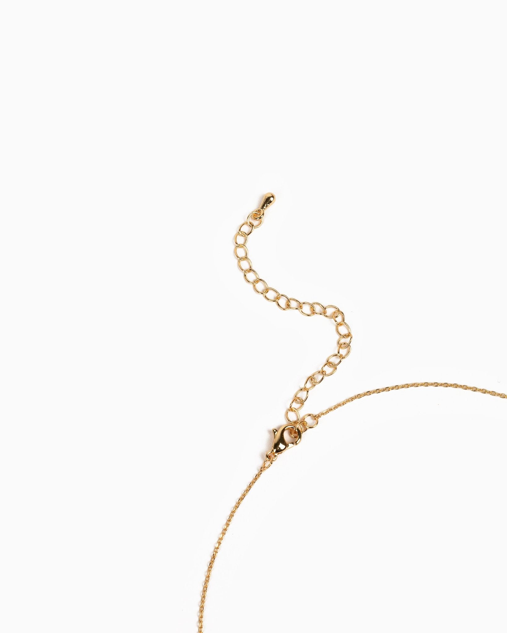 MAMA Charm Necklace with CZ