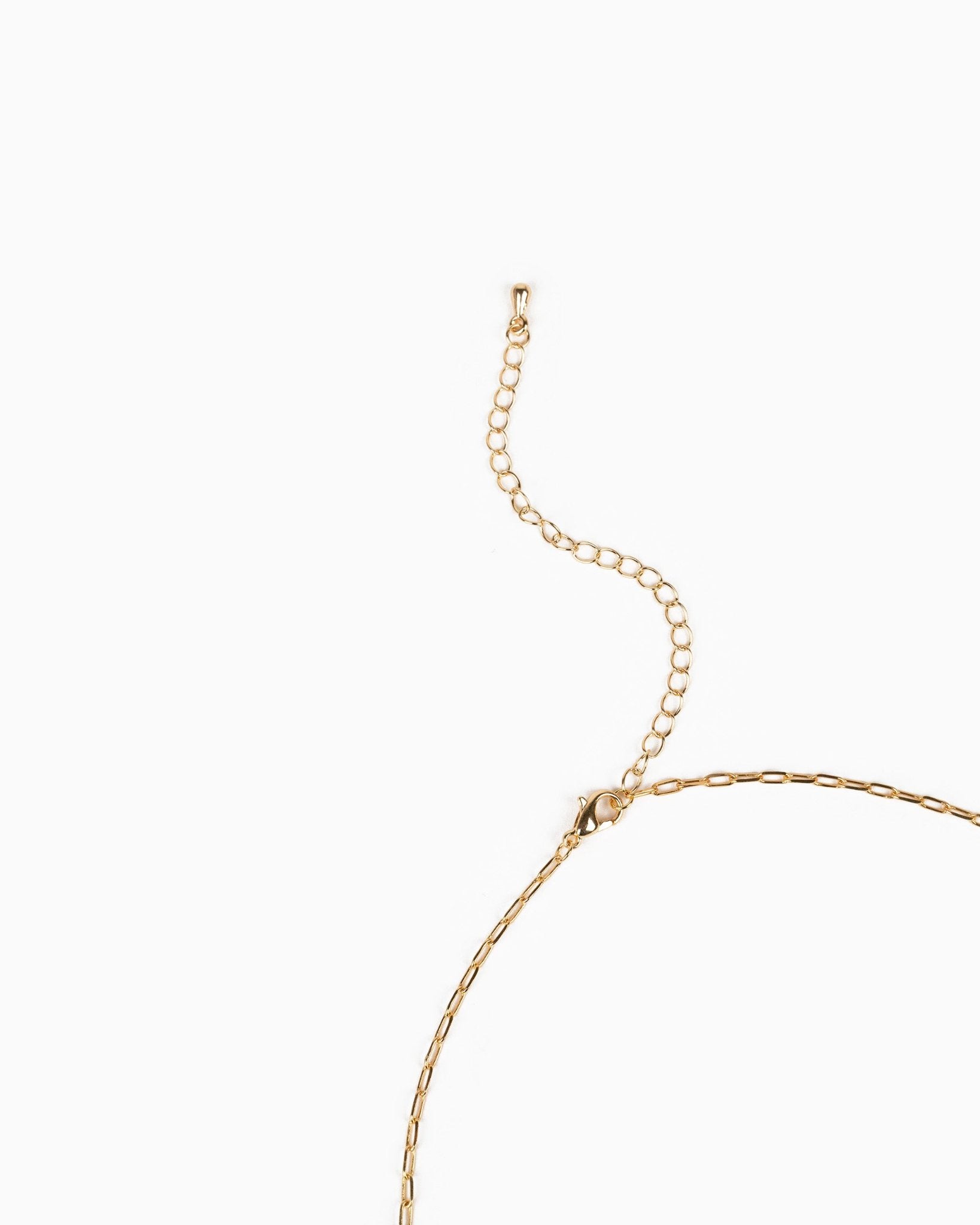 "MAMA" Letter Cutout Station Necklace-5