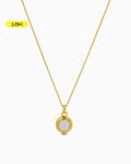 Ainsley Two-Tone Pendant Necklace