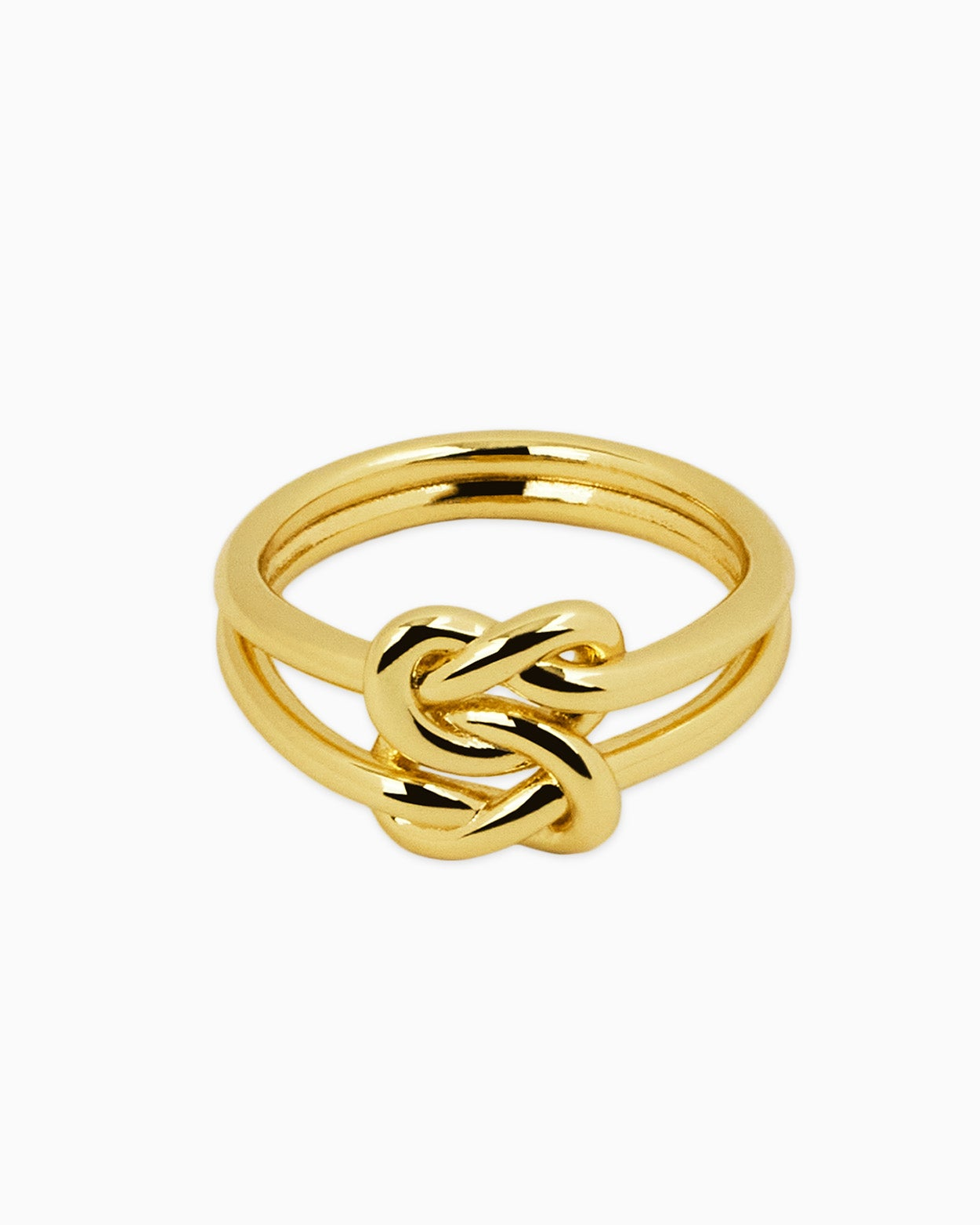 [18K] Lover's Knot Gold Ring