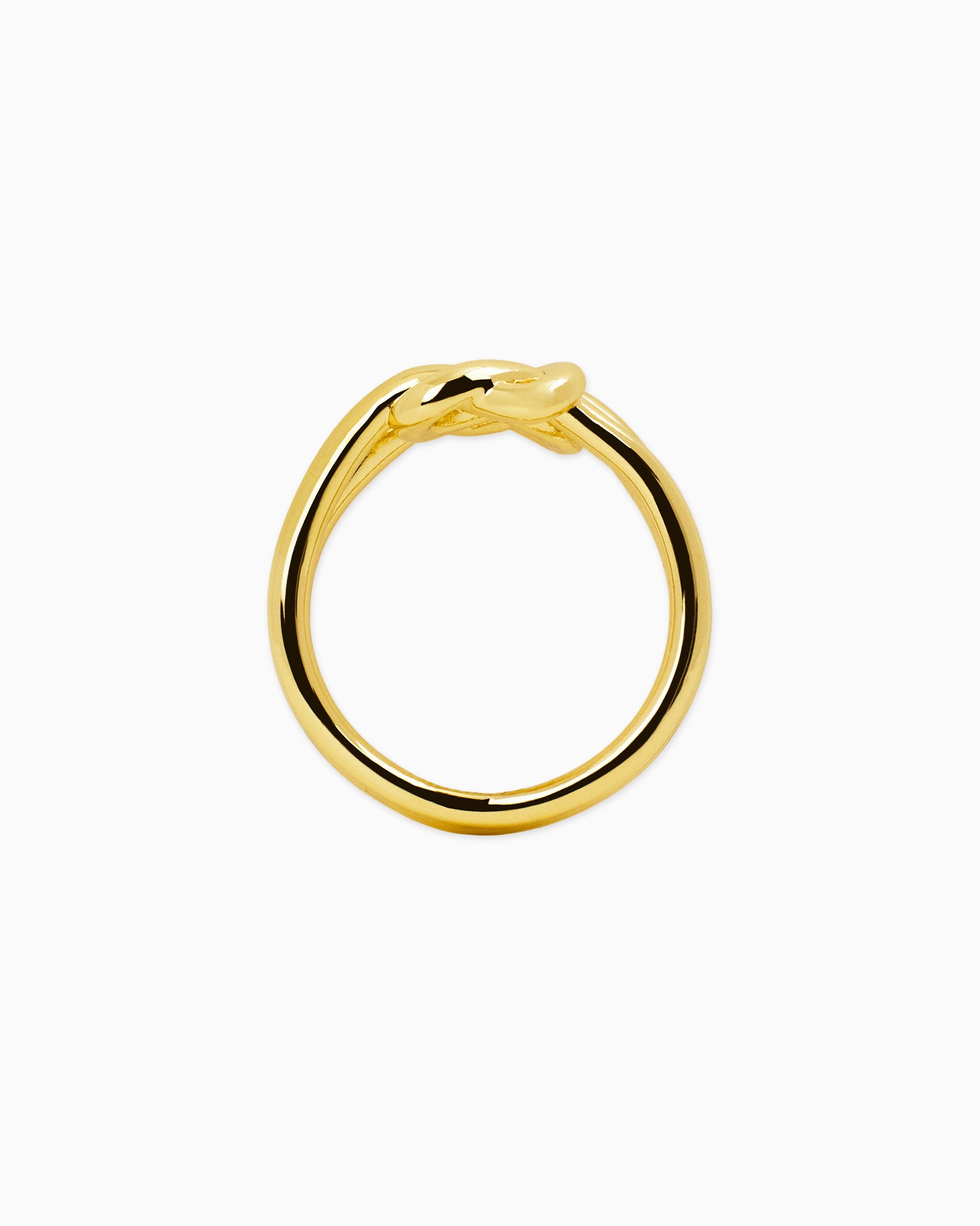 [18K] Lover's Knot Gold Ring