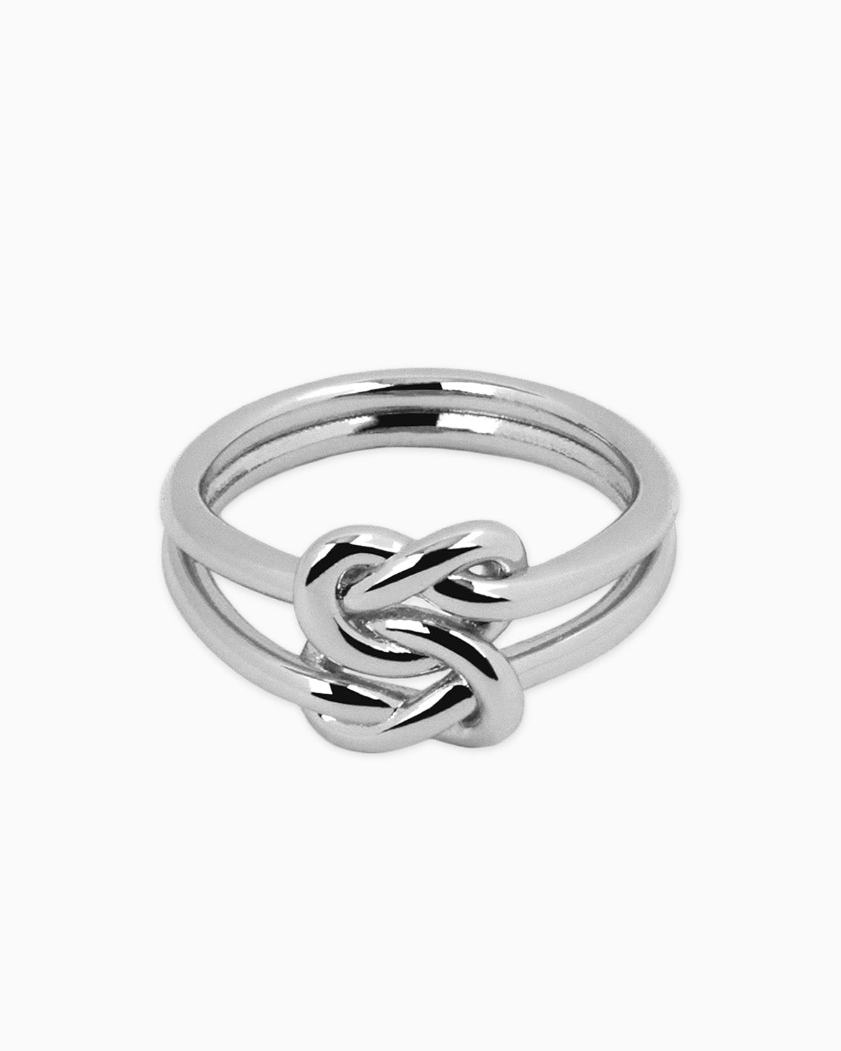 Lover's Knot Silver Ring