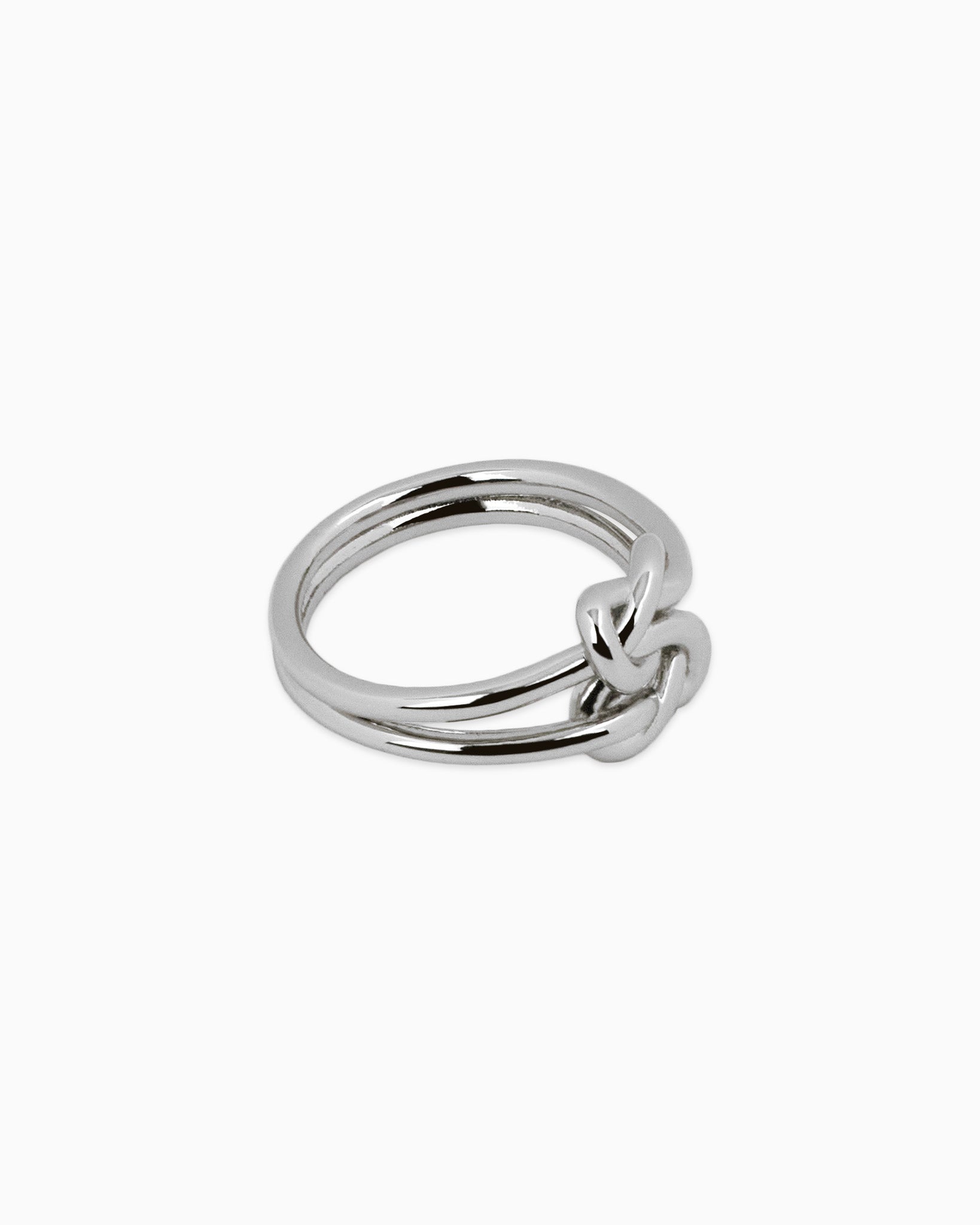 Lover's Knot Silver Ring