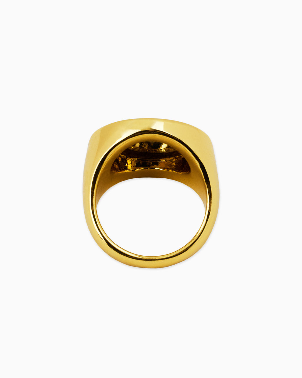 [18K] Stanley Gold Two-Tone Statement Ring