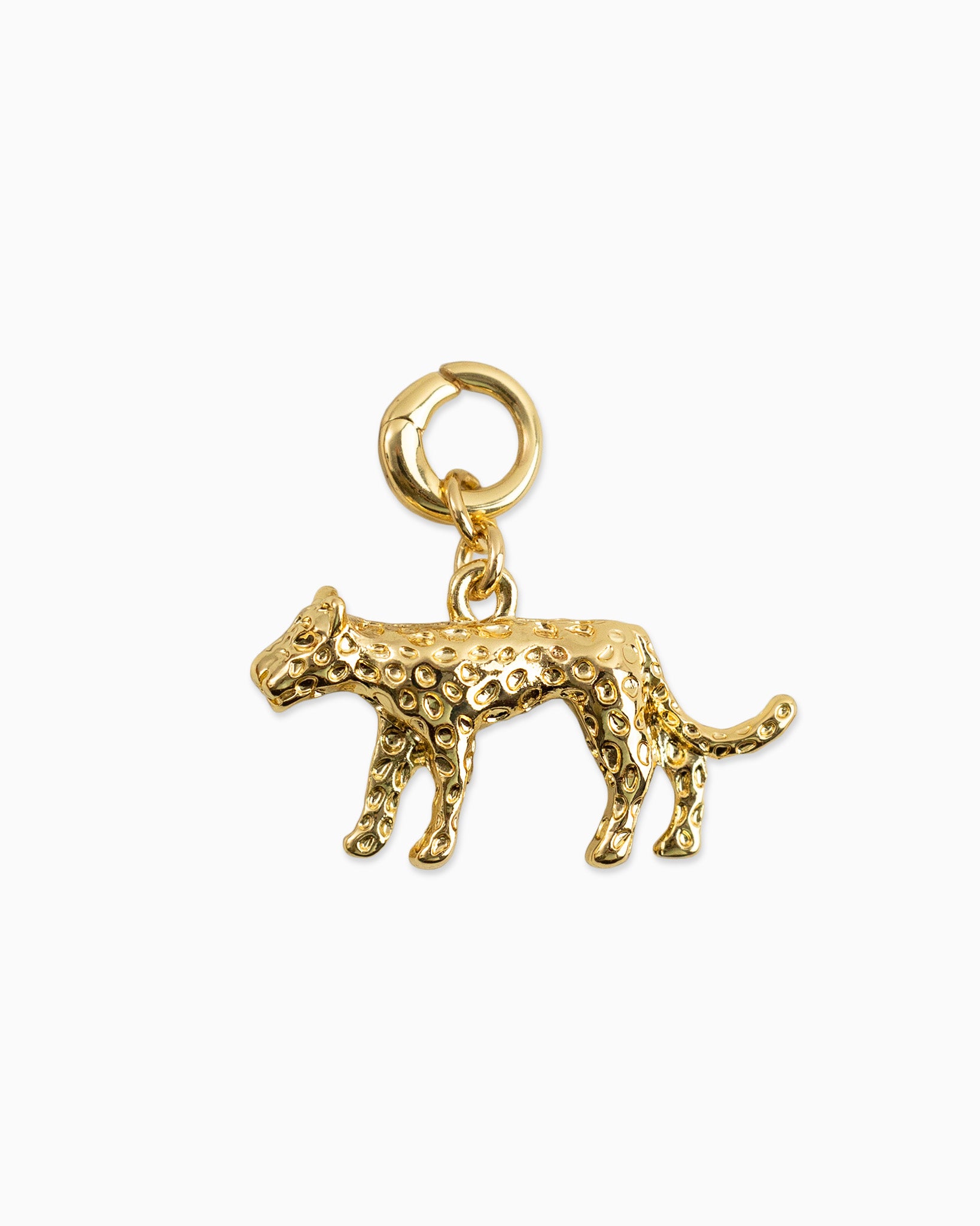 Gold Leopard Charm