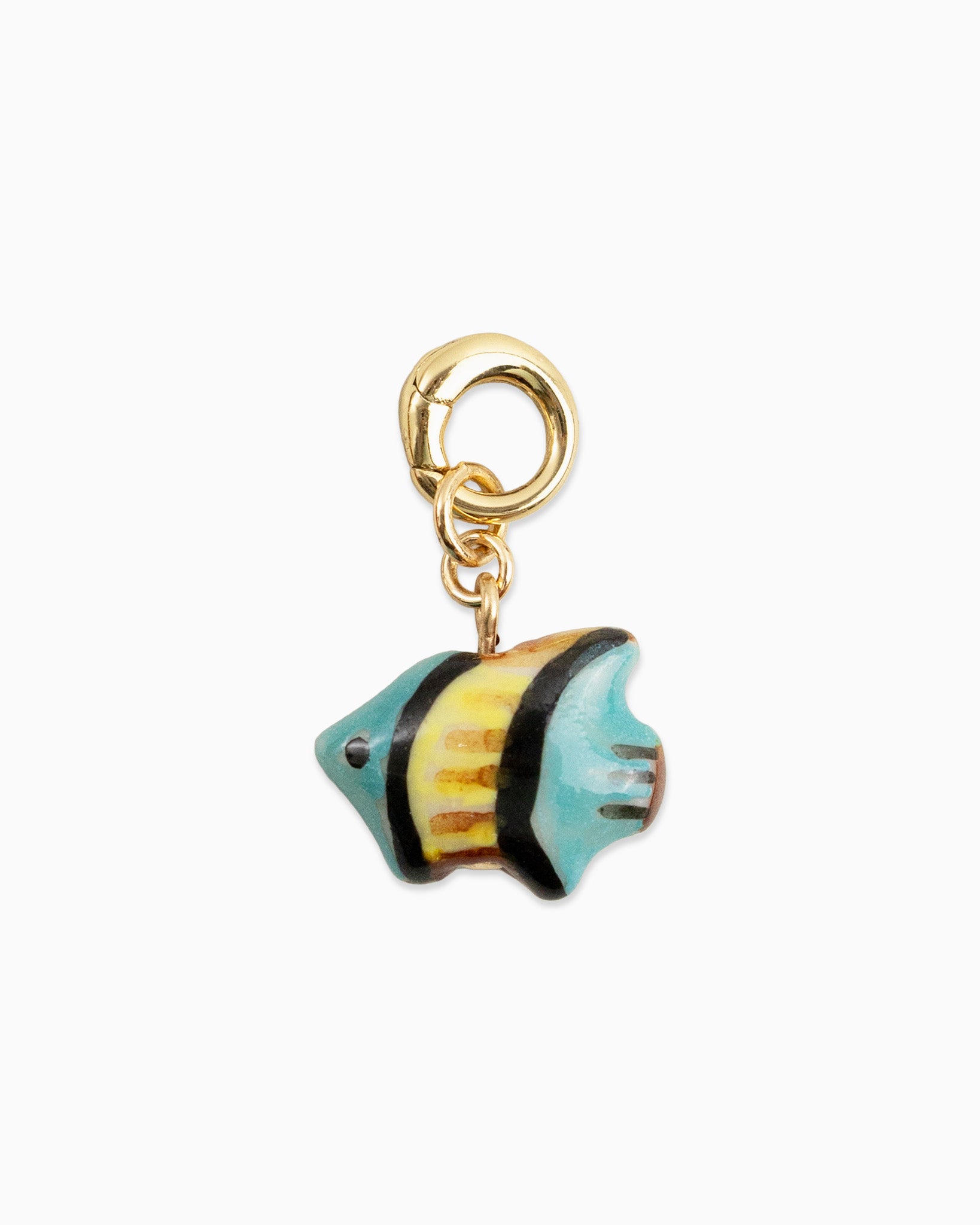 Tropical Fish Ceramic Charm