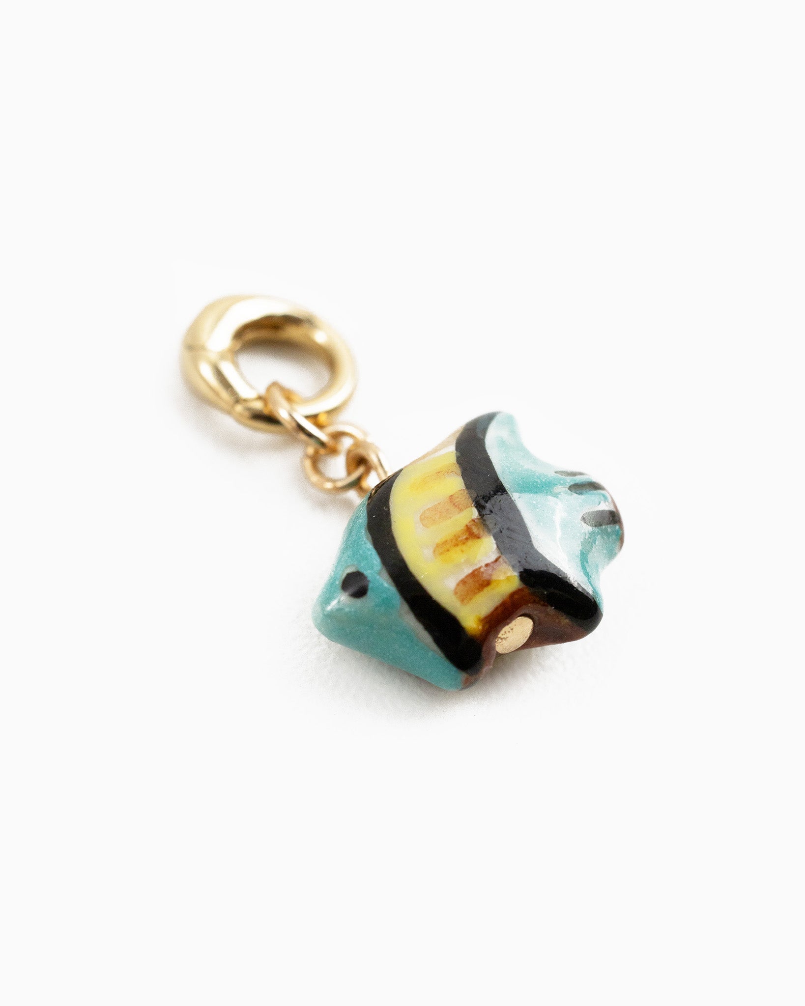 Tropical Fish Ceramic Charm