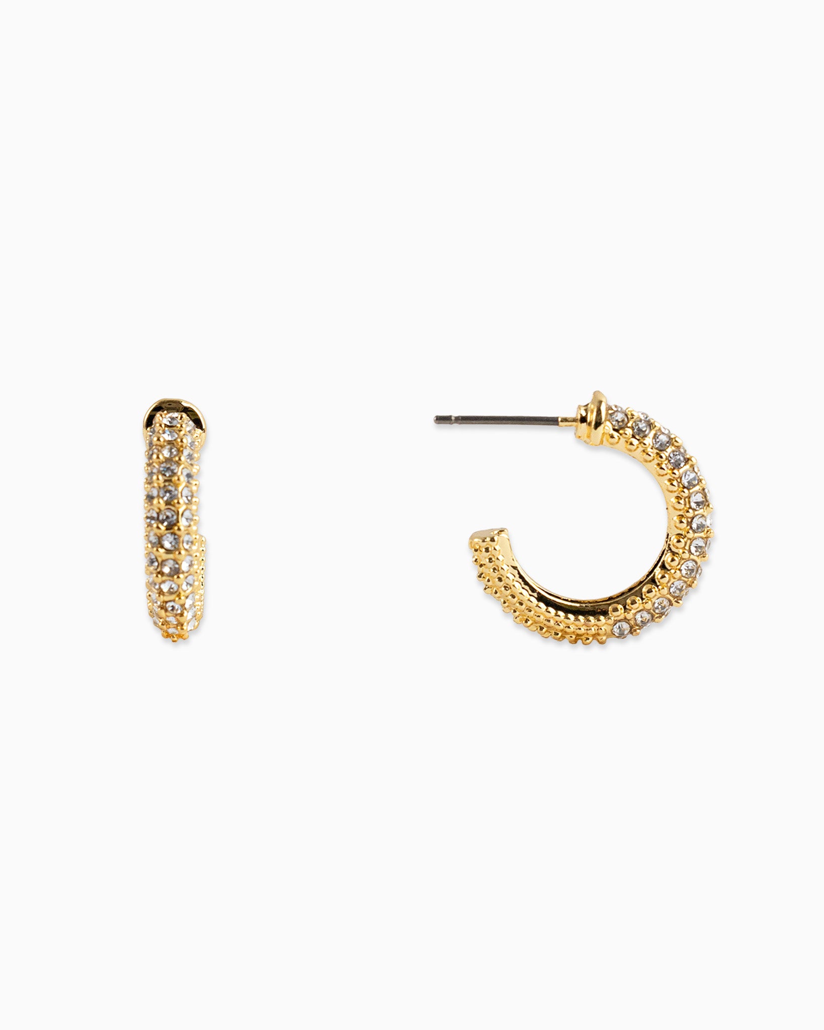 Classic Pave Hoop Earring Set of 3