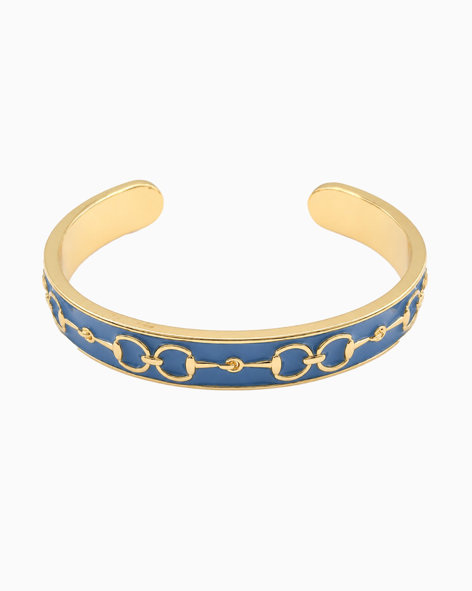 Derby Horse Bit Color Cuff Bracelet