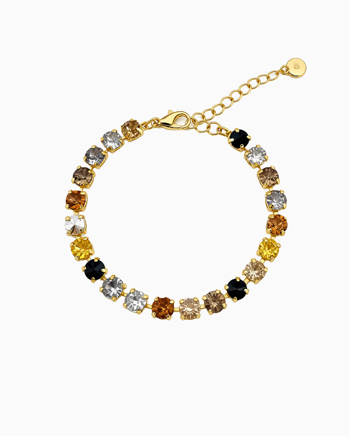 Multi Stone Tennis Bracelet-8