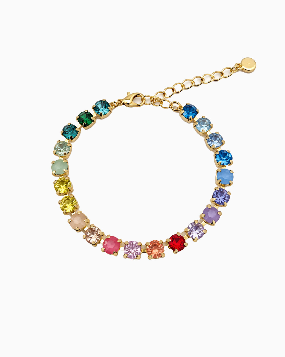 Multi Stone Tennis Bracelet-7