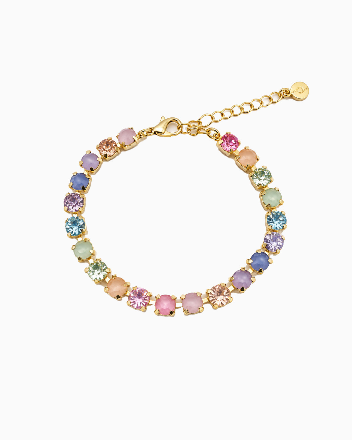 Multi Stone Tennis Bracelet-5