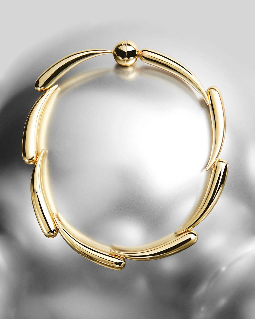 [18K] Vesper Gold Statement Necklace