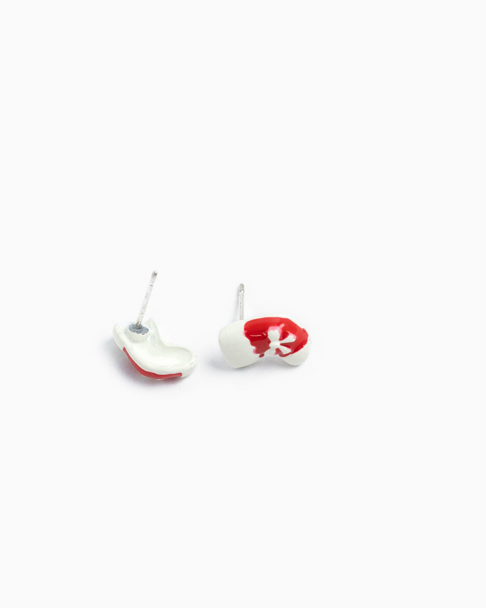 Christmas Red Socks Stud Earrings