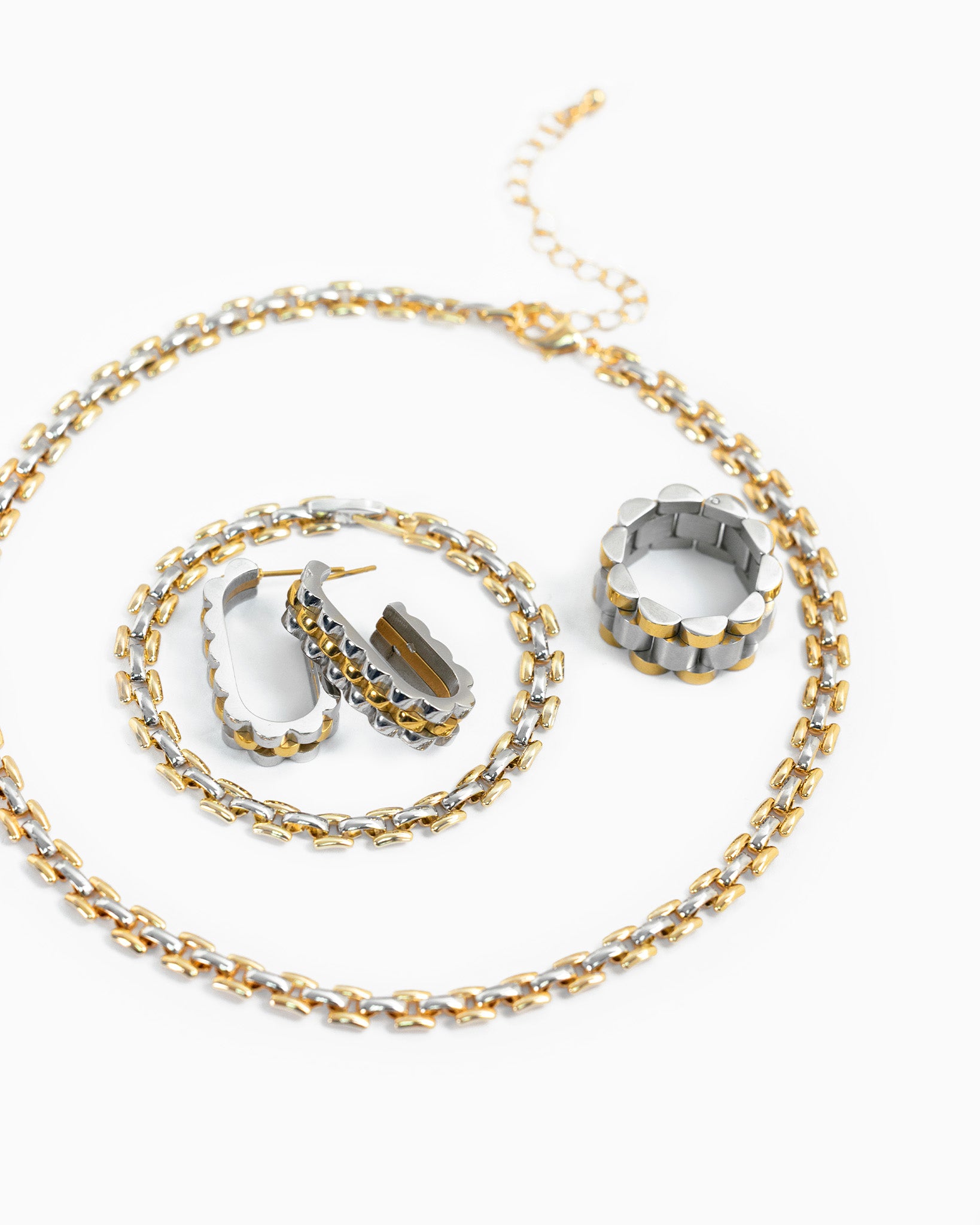 Watch Band Choker Necklace