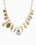 Beach Mode Sunset Treasure Charm Necklace